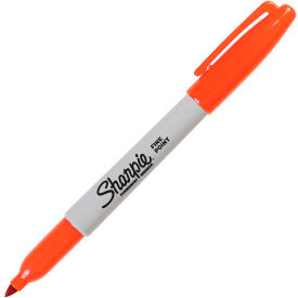 Sharpie® Permanent Marker Fine Point Orange Ink Dozen