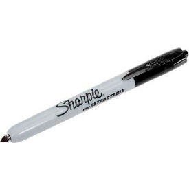 Sanford 32701 Sharpie® Retractable Permanent Marker, Fine Point, Black Ink image.