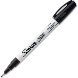 Sandford Ink Corporation 35526 Sharpie® Paint Marker, Oil-Based, Extra Fine, Black Ink, 1 Each image.