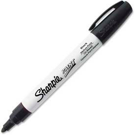 Sanford 35549 Sharpie® Paint Marker, Oil-Based, Medium, Black Ink image.