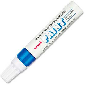 Sanford® Uni Paint Marker Oil-Based Broad Blue Ink