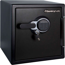 MASTER LOCK COMPANY - SENTRY SAFE SFW123GTC SentrySafe Digital Fire/Water Safe Electronic Lock, 16-3/10"W x 19-3/10"D x 17-4/5"H - Black image.