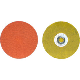 SAINT GOBAIN ABRASIVES 66261043389 Norton 66261043389 Blaze Quick-Change Cloth Disc 3" Dia. 100 Grit Seeded Gel Ceramic Type II image.