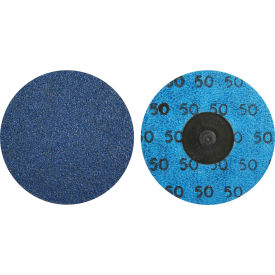 SAINT GOBAIN ABRASIVES 66261121053 Norton 66261121053 BlueFire Quick-Change Cloth Disc 3" Dia. 60 Grit Zirconia Alumina Type III image.