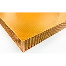 PP Nomex 3.0 Density Fiberglass Phenolic Honeycomb 0.5""Thick X 48""W X 96""L .125 Cell AR2223