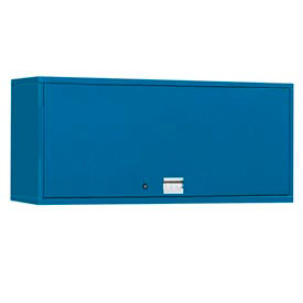 Shure Manufacturing Corporation 791442-MB Shure Upper Storage Cabinet, 36"W x 15"D, Monaco Blue image.