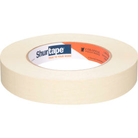 Shurtape Technologies 100743 Shurtape® Colonial Premium Grade High Adhesion Masking Tape, Natural, 24mm x 55m - Case of 36 image.