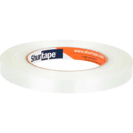 Shurtape Technologies 101228 Shurtape® GS 490 Economy Fiberglass Reinforced Strapping Tape 1/2" x 60 Yds. 4.5 Mil White image.