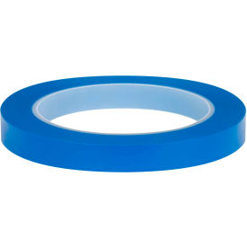 Shurtape Technologies 105361 Shurtape® High Temperature PVC Fineline Masking Tape, Blue, 12mm x 36 yd - Case of 96 image.