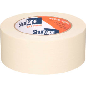 Shurtape Technologies 120407 Shurtape® General Purpose, Medium-High Adhesion Masking Tape, Natural, 48mm x 55m - Case of 24 image.