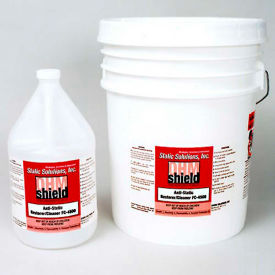 Static Solutions Inc FC-4500 Static Solutions Concentrated Floor Cleaner, Gallon Bottle, 4 Bottles - FC-4500 image.