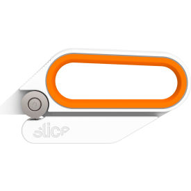 All Purpose Rotary Scissors, Straight, 5-1/2"L, White/Orange view 2