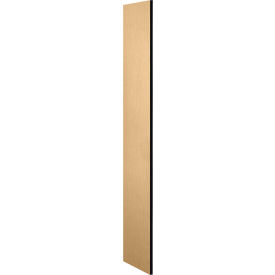 Salsbury Industries 22233MAP Side Panel 22233 for 18"D Extra Wide Designer Wood Locker without Sloping Hood Maple image.