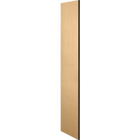 Salsbury Industries 22235MAP Side Panel 22235 for 21"D Extra Wide Designer Wood Locker without Sloping Hood Maple image.