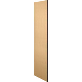 Salsbury Industries 22237MAP Side Panel 22237 for 24"D Extra Wide Designer Wood Locker without Sloping Hood Maple image.