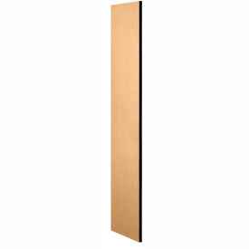 Salsbury Industries 33303MAP Side Panel 33303 - for 18"D Designer Wood Locker without Sloping Hood Maple image.