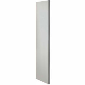 Salsbury Industries 33305GRY Side Panel 33305 - for 21"D Designer Wood Locker without Sloping Hood Gray image.
