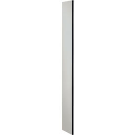 Salsbury Industries 33330GRY Side Panel 33330 - for 15"D Designer Wood Locker without Sloping Hood Gray image.