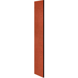 Salsbury Industries 33333CHE Side Panel 33333 - for 18"D Designer Wood Locker without Sloping Hood Cherry image.