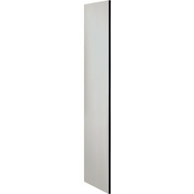 Salsbury Industries 33335GRY Side Panel 33335 - for 21"D Designer Wood Locker without Sloping Hood Gray image.