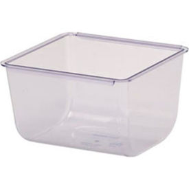 San Jamar BD106 Replacement Tray, 1 Qt., Chillable image.