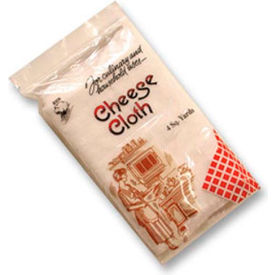San Jamar G-10-R Cheesecloth, Individual Retail Package, 4 Sq. Yards Per Bag, image.