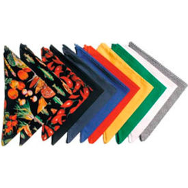 San Jamar H500WH Neckerchief, Solid Color, White San Jamar H500WH Neckerchief, Solid Color, White