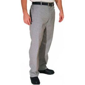JOHN RITZENHALER CO P034HT-4X ChefS Trousers, 4X, Houndstooth image.