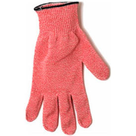 San Jamar SG10-RD-L Spectra®Meat Glove, Large, Cut Resistant, Red image.