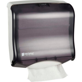 San Jamar Ultrafold Fusion Touchfree Multi/C-Fold Towel Dispenser Black Pearl-T1755TBK 