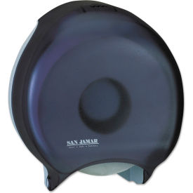 San Jamar R6000TBK San Jamar® Classic Single 12" JBT Dispenser - Black - R6000TBK image.