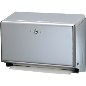 San Jamar® Mini C-fold/Multifold Towel Dispenser - Chrome - T1950XC 