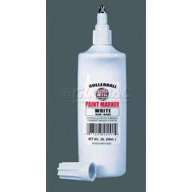 Skm Industries, Inc 42001 Super Met-Al Marker, 2 Oz Squeeze Action Rollerball Paint Marker- White  image.