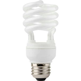 Sunshine Lighting 00807-SU Sunlite® 00807-SU SMS13/65K 13W Super Mini Spiral CFL Light Bulb, Medium Base, Daylight image.