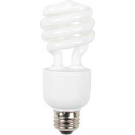 Sunshine Lighting 05467-SU Sunlite® 05467-SU SL20/27K/D 20W Dimmable Spiral CFL Light Bulb, Medium Base, Warm White image.