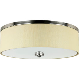 Sunshine Lighting 49086-SU Sunlite® LED Drum Ceiling Fixture, 30W, 1680 Lumens, 80 CRI, 17-1/2" Size, Multi-colored image.