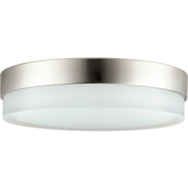 Sunshine Lighting 49154-SU Sunlite® LED Modern Round Flush Light Fixture, 20W, 1000 Lumens, 80 CRI, 11" Size, White image.