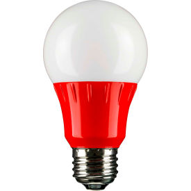 Sunshine Lighting 80148-SU Sunlite 80148-SU A19/3W/R/LED/CD1 3W LED Bulb, Medium Base image.