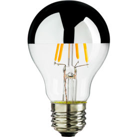 Sunshine Lighting 80188-SU Sunlite LED Edison Light Bulb 6W, 27K, 600 Lumens, Medium Base, Dimmable Clear Glass, 6-Pack image.