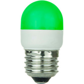 Sunshine Lighting 80252-SU Sunlite 80252-SU T10/LED/1W/G 1W T10 Tubular Indicator, Medium Base Bulb, Green image.