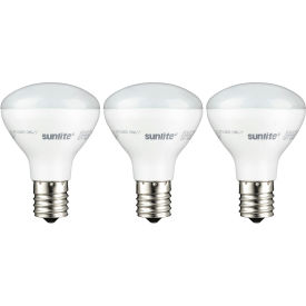 Sunshine Lighting 80435-SU Sunlite® LED R14 Bulb, 120V, 4W, 250 Lumens, Intermediate Screw Base, Warm White, Pack of 3 image.