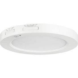 Sunshine Lighting 81327-SU Sunlite® LED Round Mini Panel Motion Sensor Fixture, 13W, 1000 Lumens, 90 CRI, 8" Size, White image.