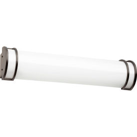 Sunshine Lighting 81371-SU Sunlite® LED Half Cylindrical Vanity Light Fixture, 25W, 2200 Lumens, 80 CRI, 24" Size, White image.