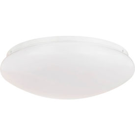 Sunshine Lighting 87762-SU Sunlite® LED Mushroom Ceiling Light Fixture, 16W, 1200 Lumens, 120V, 11" Size, White image.