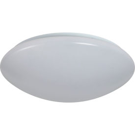 Sunshine Lighting 87763-SU Sunlite® LED Mushroom Ceiling Light Fixture, 20W, 1500 Lumens, 120V, 11" Size, White image.