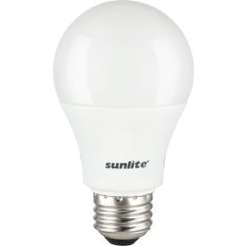 Sunshine Lighting 88348-SU Sunlite LED Standard Light Bulb, 5-1/2W, 450 Lumens, Medium Base, Dimmable , Cool White, 6-Pack image.