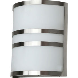 Sunshine Lighting 88679-SU Sunlite® LED Wall Sconce Fixture, 15W, 1050 Lumens, 80 CRI, 12-13/16" Size, White image.