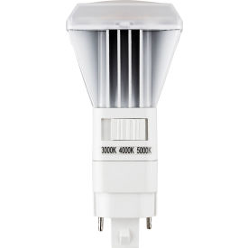 Sunshine Lighting 88801-SU Sunlite® PLV LED Light Bulb, 2 Pin G24d Base, 8W, 950 Lumens, 3000/4000/5000K, CTT Tunable image.