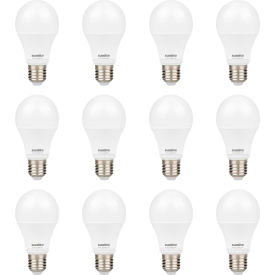 Sunlite® LED A19 Light Bulb E26 Base 6W 480 Lumens 2700K Soft White Pack of 12