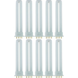 Sunlite® PL U-Bend Fluorescent Bulb 2GX7 Base 13W 720 Lumens 3500K Neutral White Pk of 10